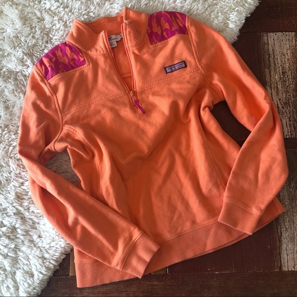 Vineyard Vines Tops - Vineyard Vines | Parrot Quarter Zip Shep Shirt